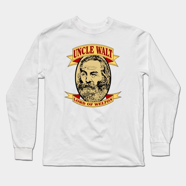 Uncle Walt Long Sleeve T-Shirt by GritFX